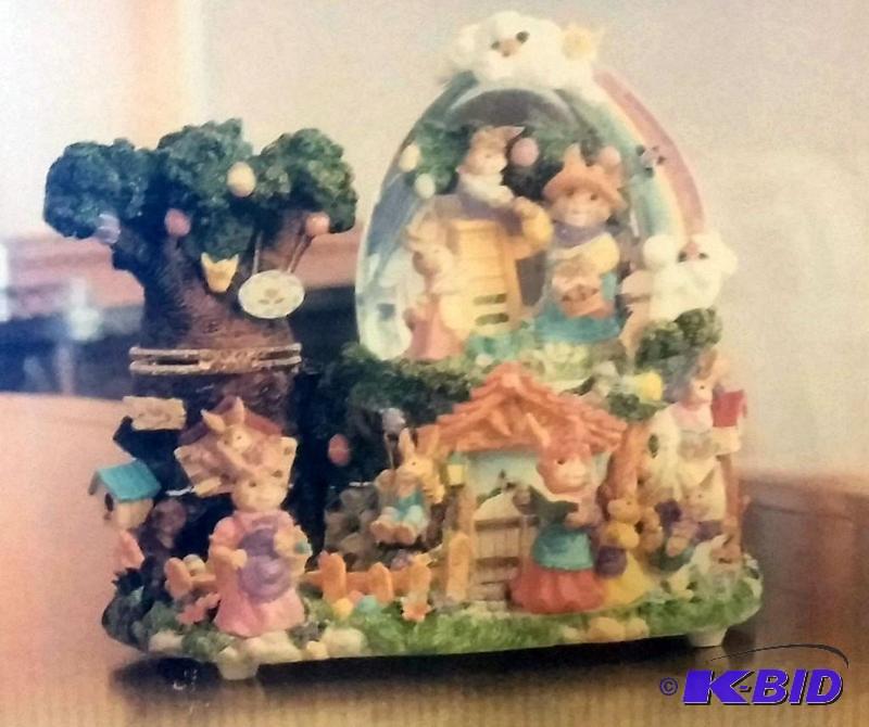 NEW Still in Box Easter Water Globe...