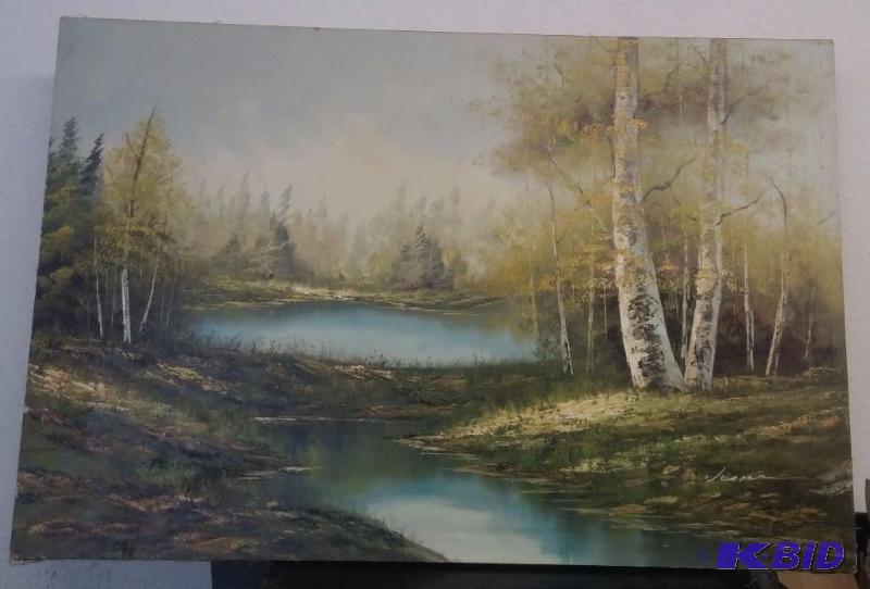 lot 33 image: Picture as shown 24 X 36...