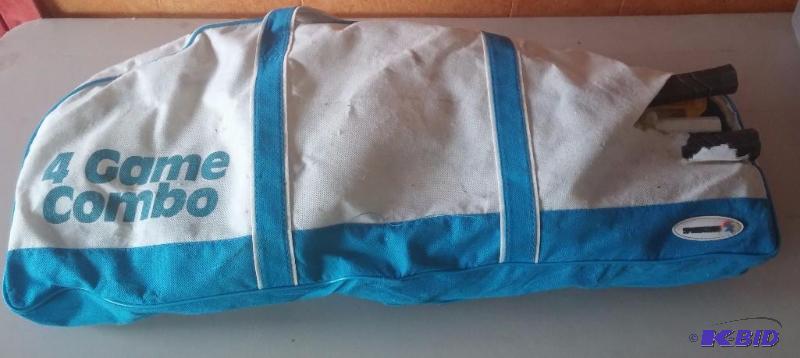 lot 16 image: Set of 4 in 1 yard games, all complete...