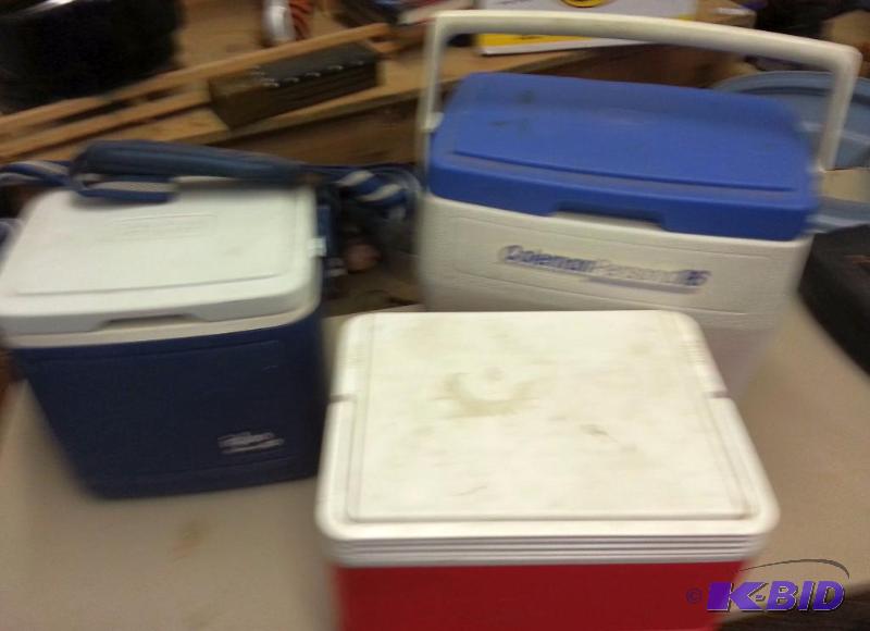 lot 30 image: Lot of 2 coolers...