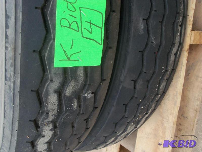 Semi Tires, 11.00X22.50,12 ply. Tubeless Sing...