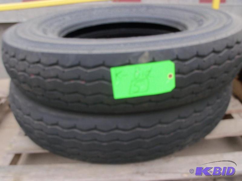 Semi Tires, 11.00X22.50,12 ply. Tubeless Sing...