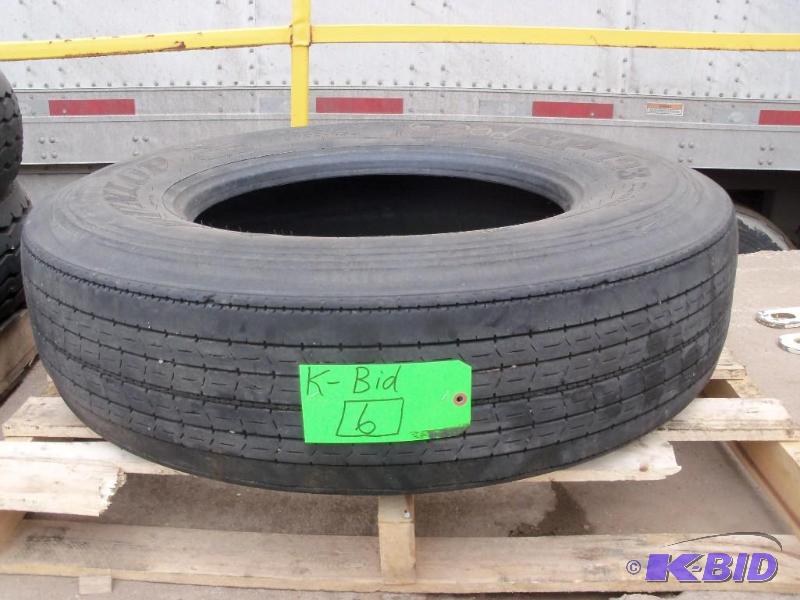 Semi Tires, 11.00X22.50,12 ply. Tubeless Sing...