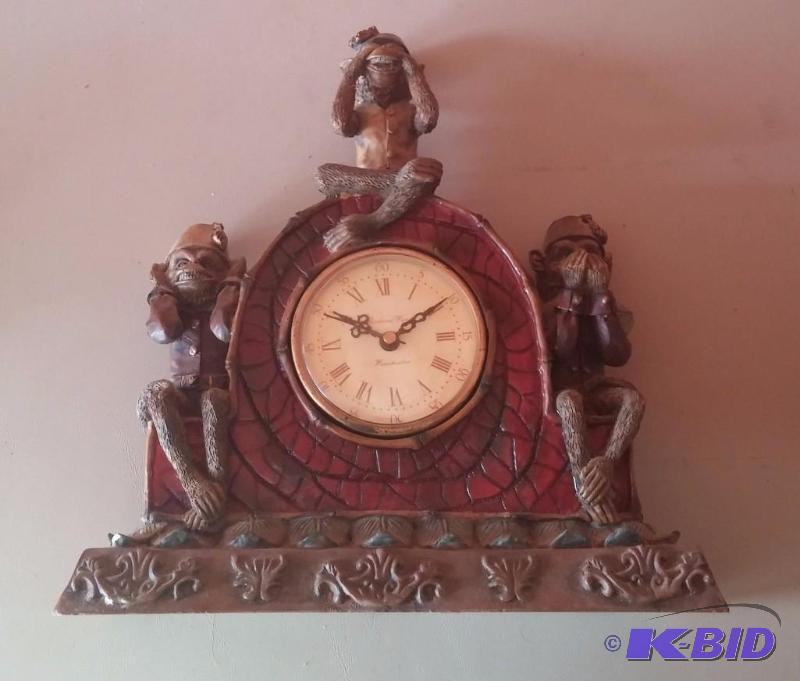 lot 23 image: Hear No Evil, See No Evil, Speak No Evil Monk...