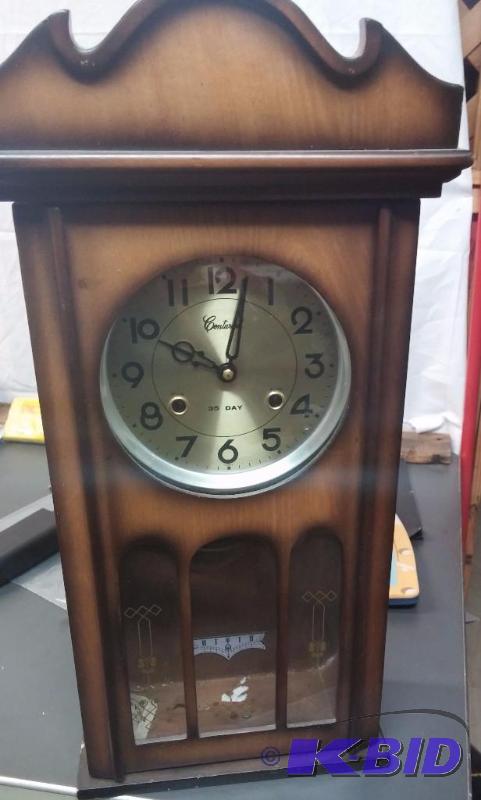 lot 24 image: Centurion 35 Day Wall Hanging Clock, Regulato...