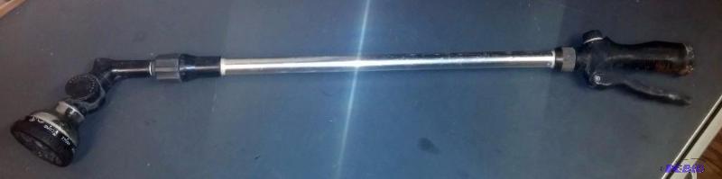 lot 57 image: Long handled Hose Hand Held Sprinkler...