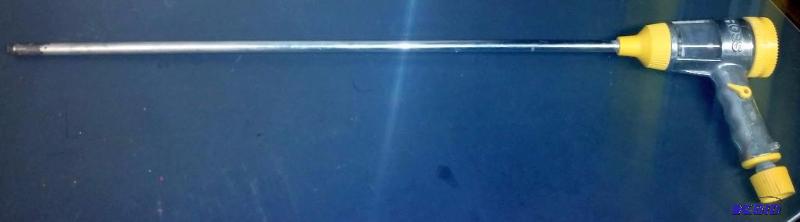 lot 58 image: Long handled Hose Hand Held bug sprayer, atta...