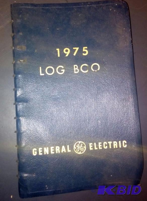 lot 67 image: 1975 General Electric Log Book...