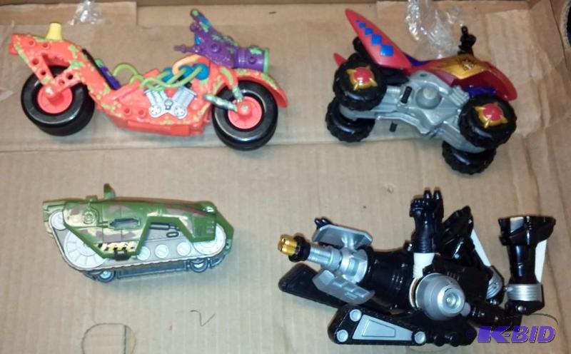 Toys as shown, all are in great condition...