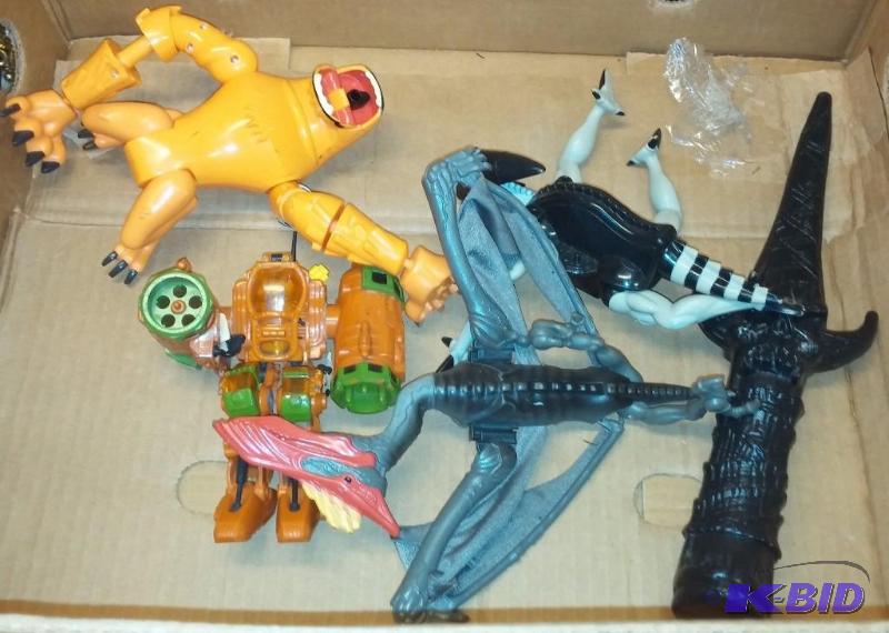 Toys as shown, all are in great condition...