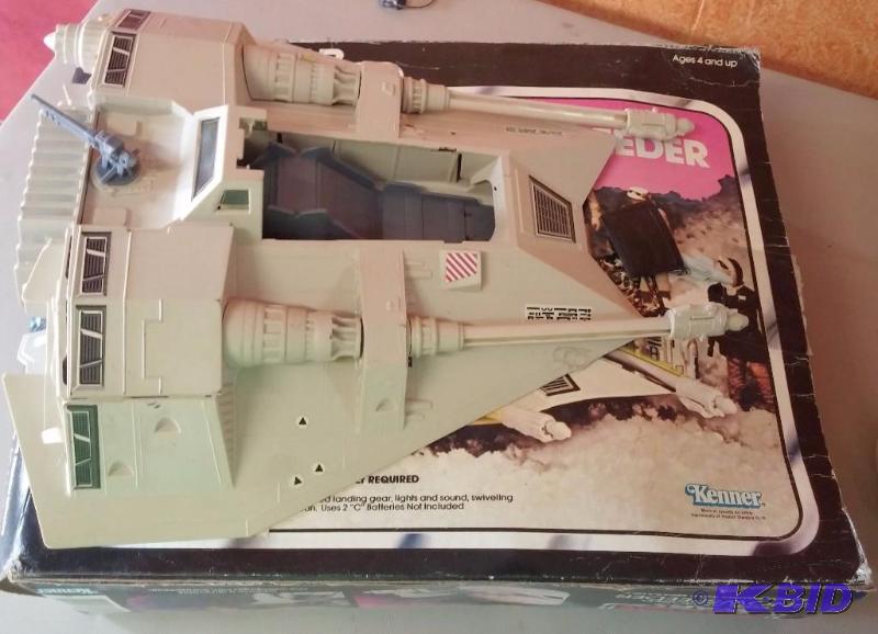 Vintage Star Wars Rebel Armored Snow Speeder-...