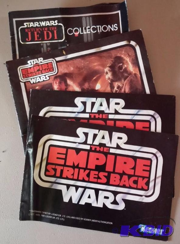 Lot of Vintage Star Wars Catalogs...