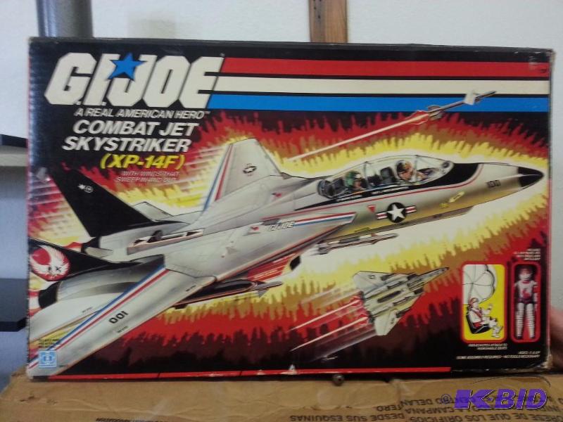 GI Joe combat jet Skystriker-Not complete...