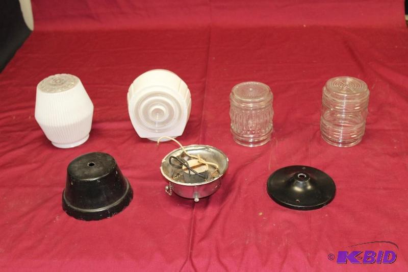 lot 113 image: Vintage Light Fixtures ...