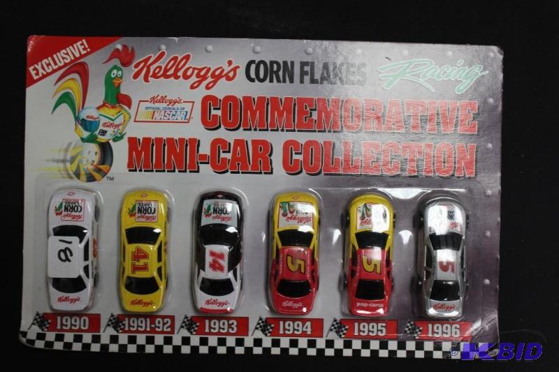 lot 18 image: Kelloggs Corn Flakes 1990 - 1996 NASCAR Set&...