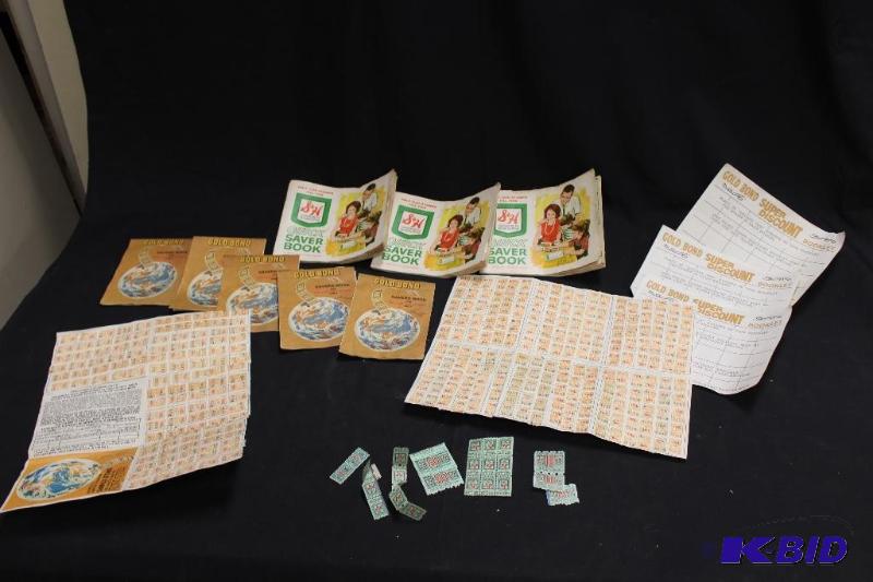 lot 212 image: Grocery Store Stamps ...