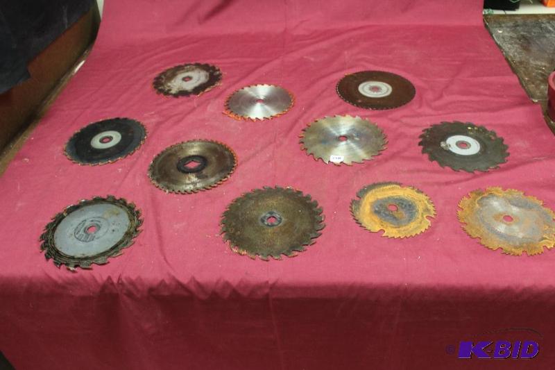 lot 238 image: Saw Blades, Most are New ...