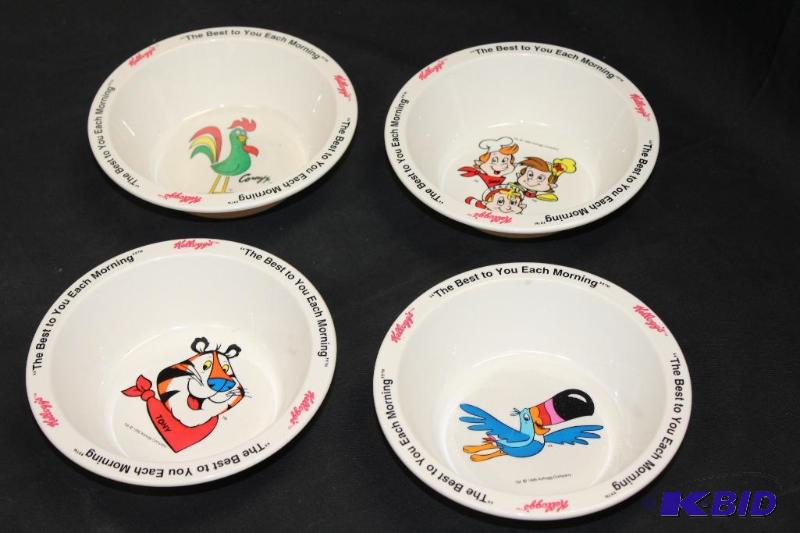lot 29 image: Kelloggs Cereal&nbspBowls, Appear Unused&nb...