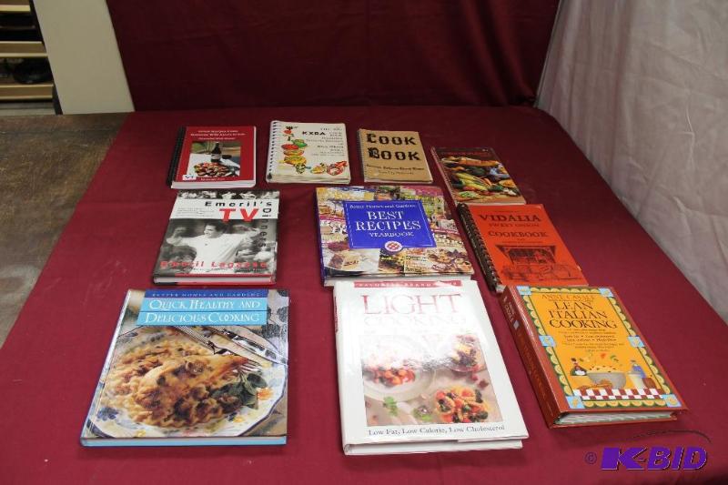 lot 313 image: Vintage Cook Books ...