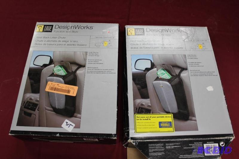 lot 315 image: Seat Back Litter Chutes, Two ...