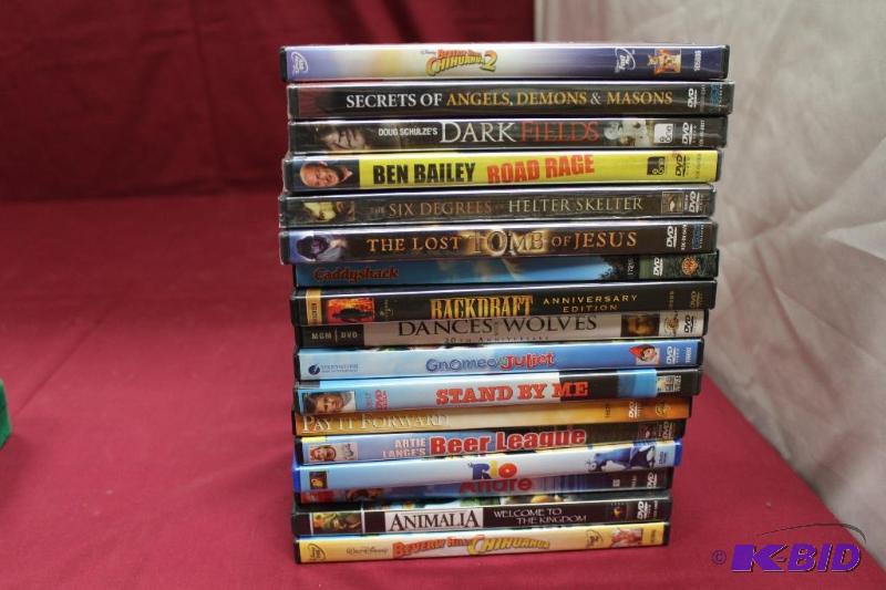 lot 329 image: Selection of DVDs  All DVDs are in their co...