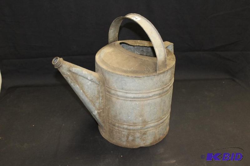 lot 54 image: Vintage Tin Watering Can ...