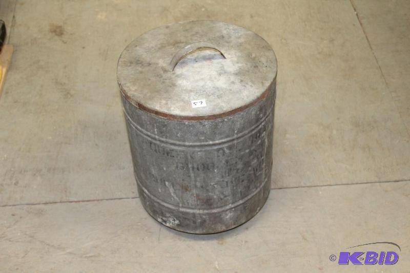 lot 57 image: Vintage Tin Can ...