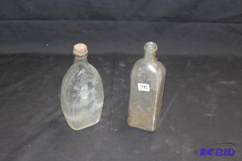 lot 78 image: Antique Liquor Bottles ...