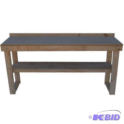 lot 111 image: Fold-Out Wood Workbench