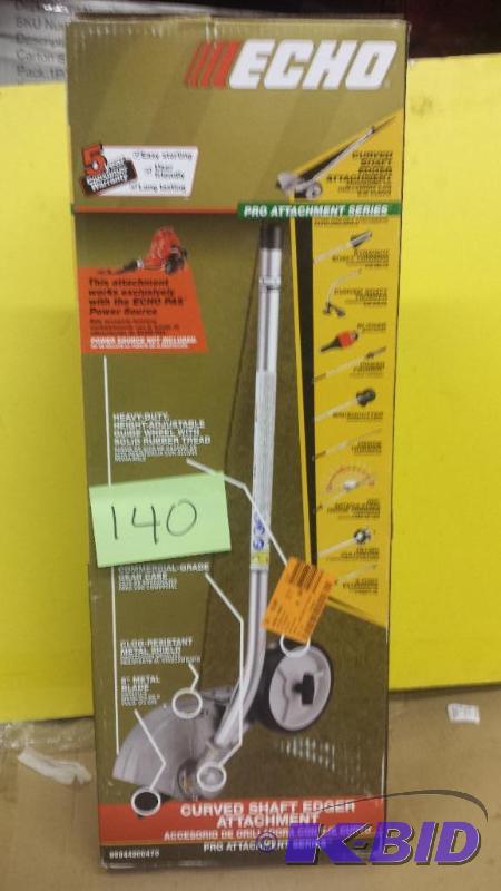 lot 140 image: Echo Curved Shaft Edger attachment