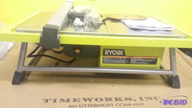 lot 148 image: Ryobi 7in Tile Saw