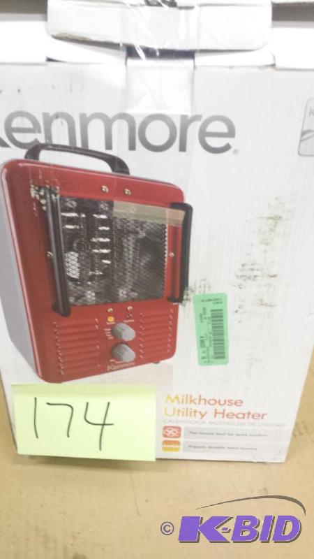 lot 174 image: Kenmore Utility Milkhouse Heater