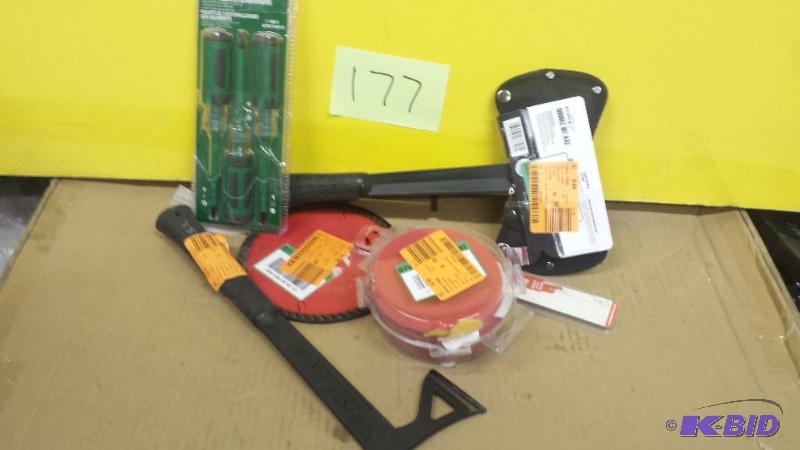 lot 177 image: Lot of assorted tools