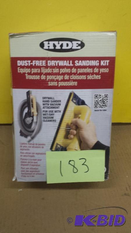 lot 182 image: Dust Free Drywall Sanding Kit