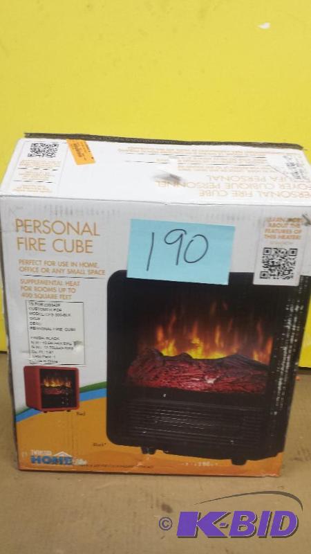 lot 190 image: Personal Fire Cube