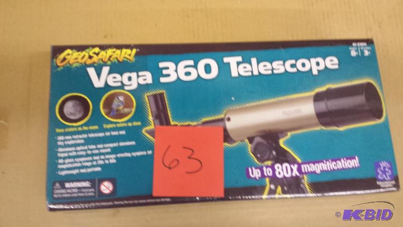 lot 196 image: GeoSafari Vega 360 Telescope