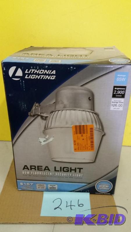 lot 198 image: Lithonia Lightning Area Light