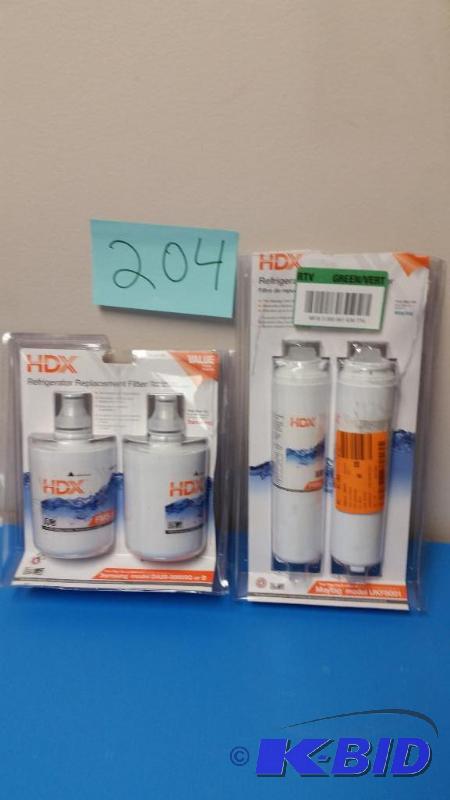 lot 204 image: HDX Refrigerator Replacement Filters
