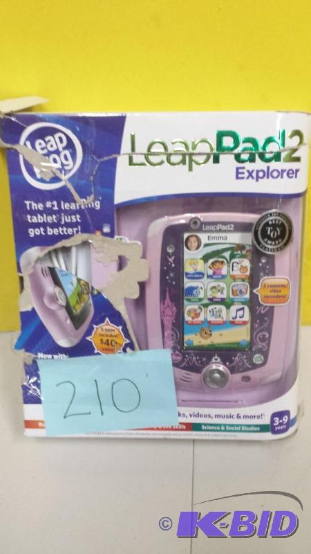 lot 210 image: Leapfrog LeapPad2 Explorer