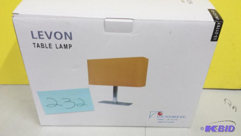 lot 232 image: Levon Table Lamp