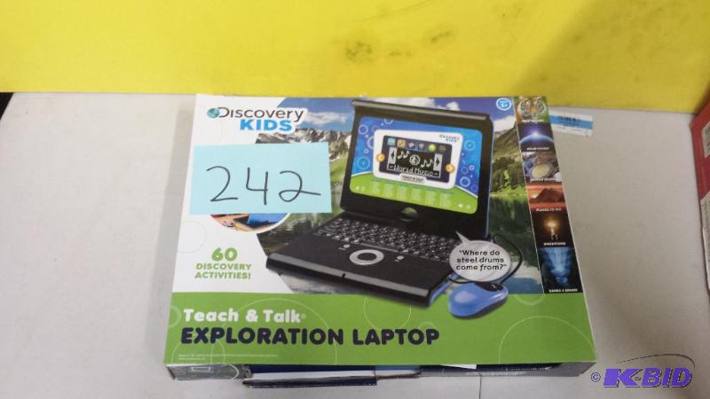 lot 242 image: Discovery Kids Exploration Laptop