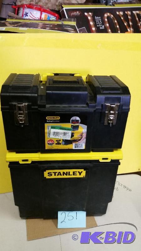 lot 251 image: Stanley Tool Box