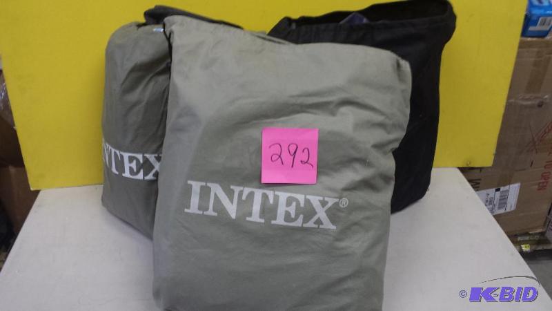 lot 292 image: Lot of 3 Intex Air Beds