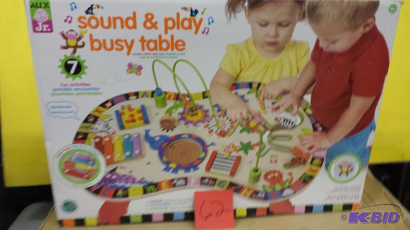 lot 62 image: Sound & Play Busy Table