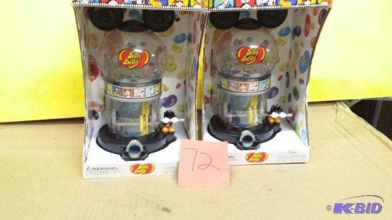 lot 72 image: Lot of 2 Jelly Bean Dispensers