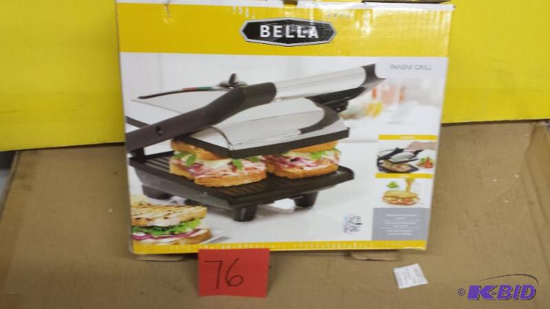 lot 76 image: Bella Panini Grill