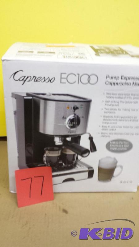 lot 77 image: Capresso EC100