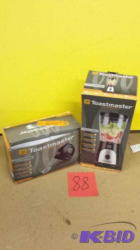 lot 88 image: Set of 2 Toastmaster Beater and Blender