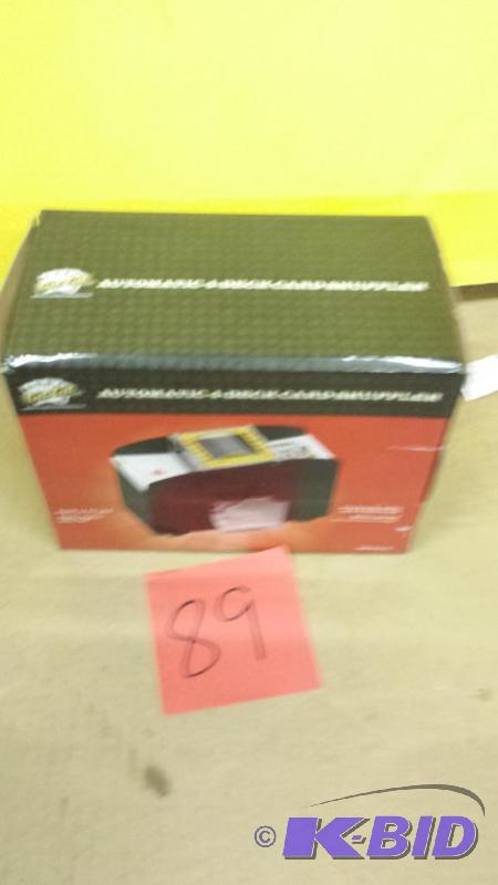 lot 89 image: Card Shuffler