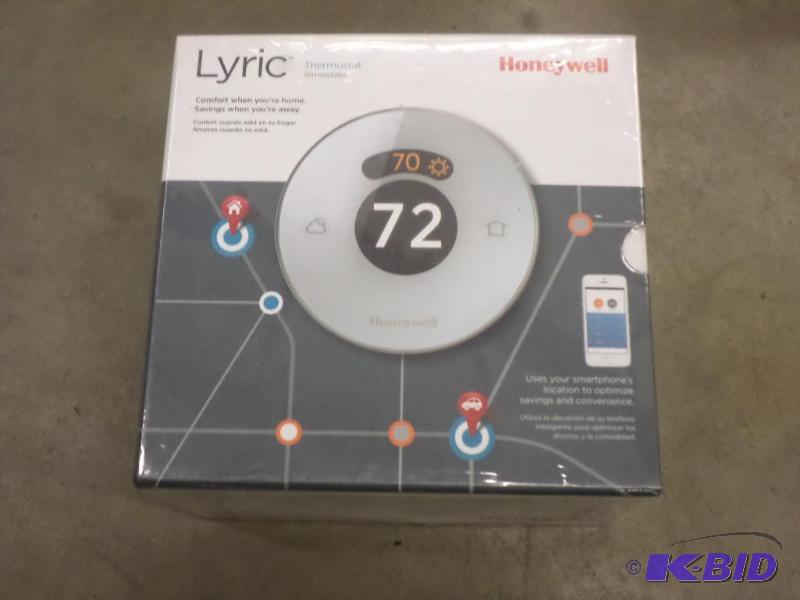lot 101 image: New Honeywell Lyric Smart Thermostats...